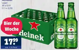 Getränkewelt Heineken lager Angebot