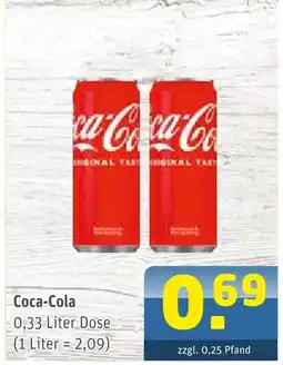 Getränke Arena Coca-cola original taste Angebot