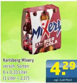 Getränke Arena Karlsberg mixery bier Angebot