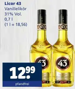 Getränkewelt Licor 43 vanillelikör Angebot
