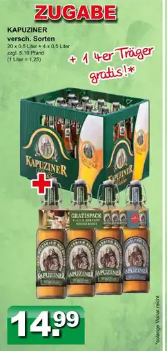 Getränkeparadies Gefromm Kapuziner kapuziner Angebot