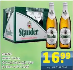 Getränke Arena Stauder bier Angebot