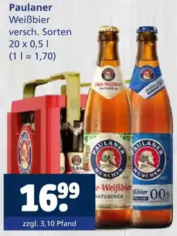 Getränkewelt Paulaner weißbier Angebot