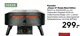 Hellweg Cozze pizzaofen classic 13 rotate black edition Angebot