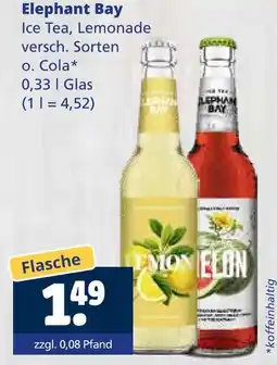 Getränkewelt Elephant bay ice tea lemon Angebot