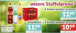 Getränke Oase Coca cola Angebot