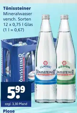 Getränkewelt Tönissteiner classic Angebot