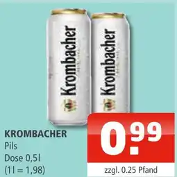 Getränke Oase Krombacher pils Angebot
