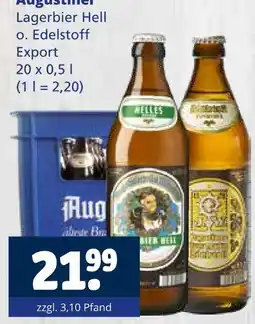 Getränkewelt Augustiner lagerbier hell Angebot