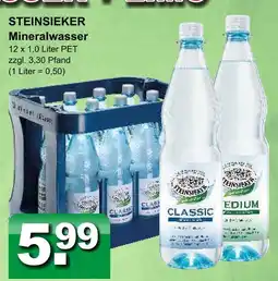 Getränkeparadies Gefromm Steinsieker classic mineralwasser Angebot