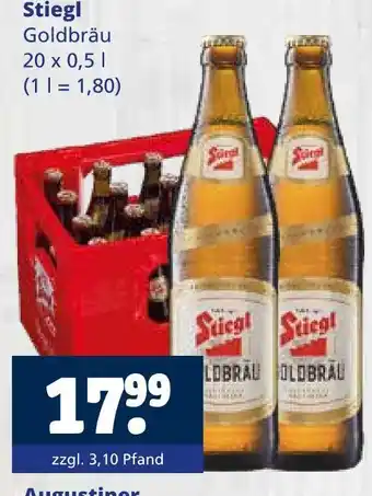 Getränkewelt Stiegl goldbräu Angebot
