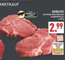 Marktkauf Jungbullen-fleisch entrecote Angebot