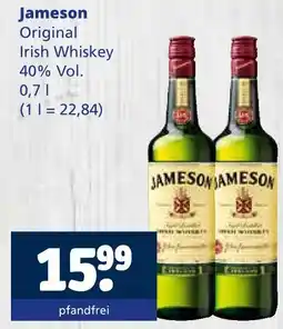 Getränkewelt Jameson original irish whiskey Angebot