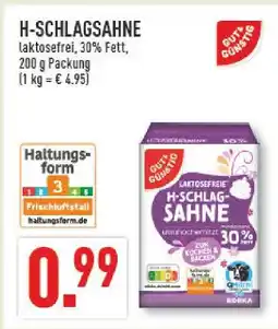 Marktkauf Gut & günstig h-schlagsahne Angebot