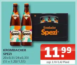 Getränke Oase Krombacher spezi Angebot