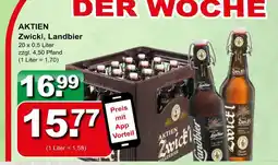 Getränkeparadies Gefromm Aktien zwickl, landbier Angebot