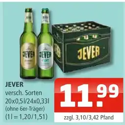 Getränke Oase Jever bier Angebot