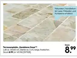 Hellweg Terrassenplatte sandstone gaya Angebot