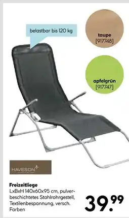 Hellweg Haveson freizeitsliege Angebot