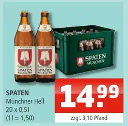 Getränke Oase Spaten münchner hell Angebot