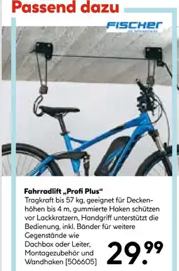Hellweg Fischer fahrradlift 'profi plus' Angebot