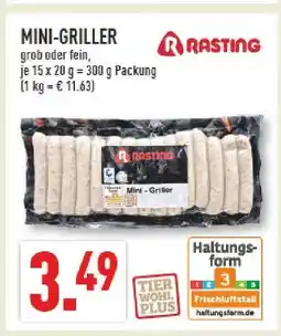 Marktkauf Rasting mini-griller Angebot