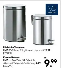 Hellweg Valblue edelstahl-treteimer Angebot