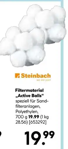 Hellweg Steinbach active balls Angebot