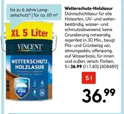 Hellweg Vincent wetterschutz-holzlasur Angebot