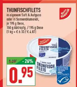 Marktkauf Gut&günstig thunfischfilets Angebot
