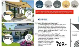 Hellweg Durabil elektr. gelenkarmmarkise passat Angebot