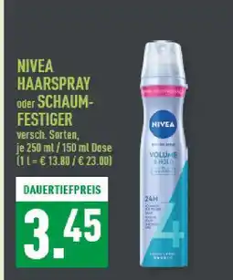 Marktkauf Nivea haarspray Angebot