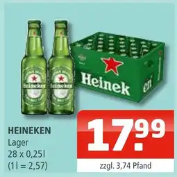Getränke Oase Heineken lager Angebot