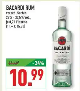 Marktkauf Bacardi rum Angebot