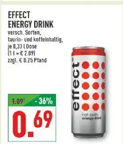 Marktkauf Effect energy drink Angebot
