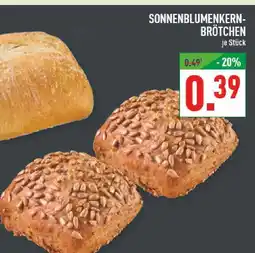 Marktkauf Sonnenblumenkern-brötchen Angebot