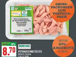 Marktkauf Heidemark putengeschnetzeltes Angebot