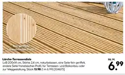 Hellweg Lärche-terrassendiele Angebot