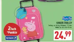 Marktkauf Peppa pig kinder-trolley Angebot
