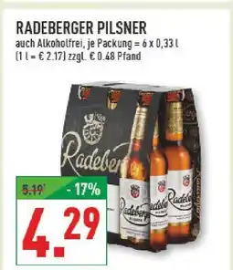 Marktkauf Radeberger pilsner Angebot