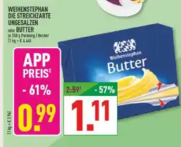 Marktkauf Weihenstephan die streichzarte ungesalzen oder butter Angebot