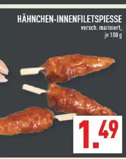 Marktkauf Hähnchen-innenfiletspiesse Angebot