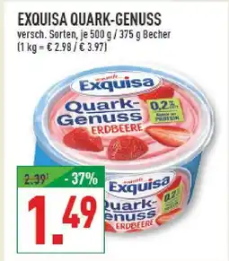 Marktkauf Exquisa quark-genuss erdbeere Angebot