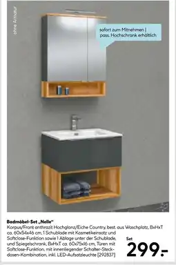 Hellweg Badmöbel-set nelle Angebot