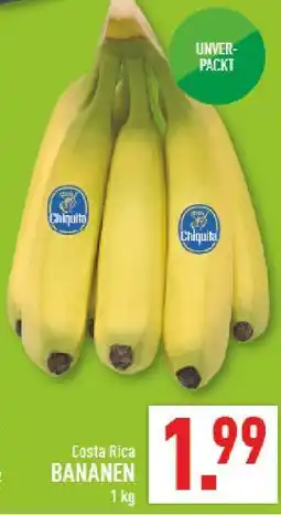Marktkauf Chiquita costa rica bananen Angebot
