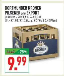 Marktkauf Dortmunder kronen pilsener Angebot