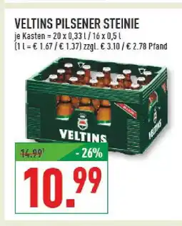 Marktkauf Veltins pilsener steinie Angebot