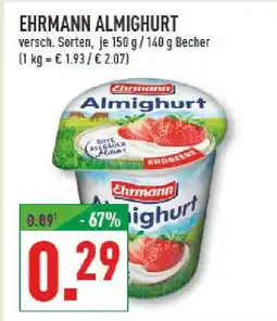 Marktkauf Ehrmann almighurt Angebot