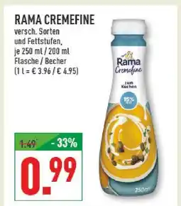 Marktkauf Rama cremefine Angebot