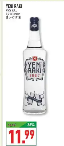 Marktkauf Yeni raki yeni raki 1937 Angebot